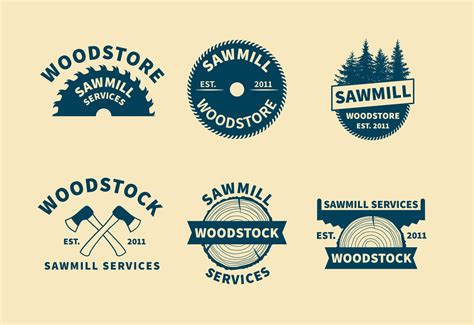 Sawmill Logo Vectors - Download Free Vector Art, Stock Graphics & Images