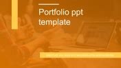 Get Now! Portfolio PowerPoint And Google Slides Template