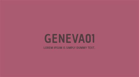 Geneva01 Font : Download Free for Desktop & Webfont