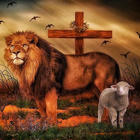 The Lion And The Lamb Christian Paintings, Christian Art, Christian ...