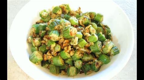 Fried Okra - Easy Pan Fried Recipe - PoorMansGourmet - YouTube