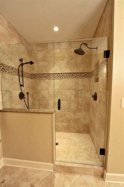 cultured+marble+shower+walls | Here's a cultured marble shower with half wall and oil rubbed ...