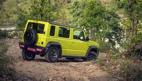 Maruti Suzuki Jimny 5-Door Off-Road SUV Launched in India, Prices Start ...