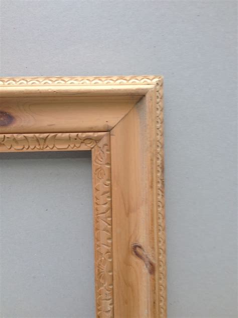 Framemaker: Antique Carved Wood Frames