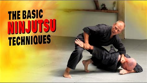 The Ninjutsu Basic Techniques - YouTube