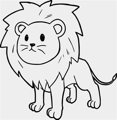 Baby Lion Coloring Pages - bellajapapu