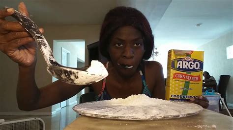 Eating CornStarch - YouTube