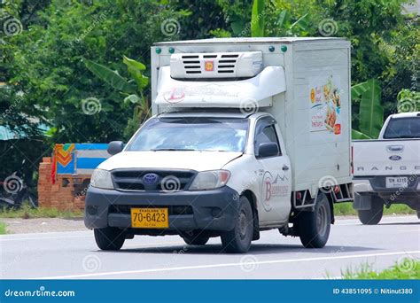 Container Mini Truck Of Kikuya Thailand Co.,Ltd Editorial Image ...