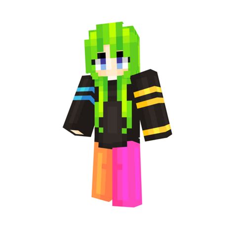 Personal Skin: Neon Works Minecraft Skin