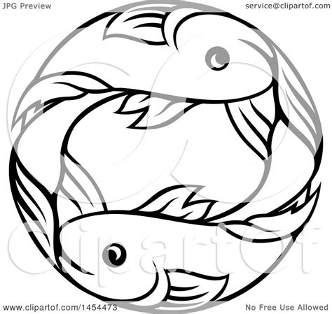 Pisces Fish Drawing | Free download on ClipArtMag