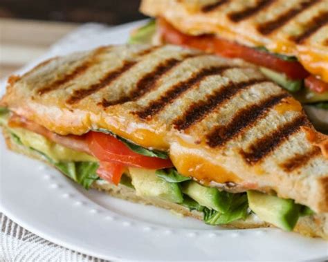 Veggie Panini {Simple, Cheesy & Delicious} | Lil' Luna