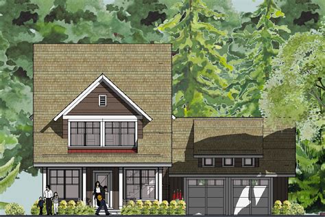 Bayport Bungalow House Plan Front Elevation | House Designed… | Flickr