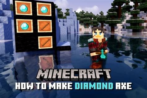 How to Make a Diamond Axe in Minecraft (2022 Guide) | Beebom