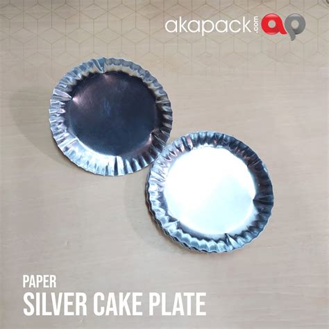 Piring Kertas Silver Isi 12pcs - Akapack