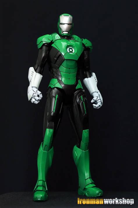 Green Iron Lantern | Iron lanterns, Green lantern, Iron man