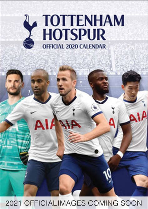 Tottenham Hotspur 2021 A3 Calendar Merchandise | Sanity