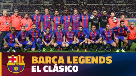 [HIGHLIGHTS] FC Barcelona Legends – Real Madrid Leyendas (3-2) - YouTube