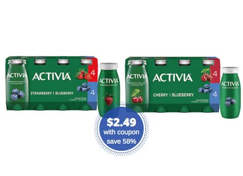 Activia Probiotic Dailies Yogurt Drink 8 Pack Just $2.49 at Safeway (Reg. $5.99) - Super Safeway