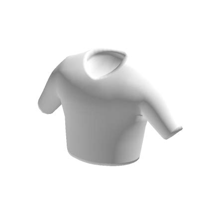 White Crop Top T-Shirt | Roblox Item - Rolimon's