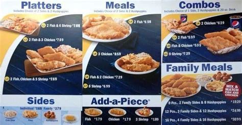 Long John Silver: Singapore Menu Updated 2023 - AllSGPromo