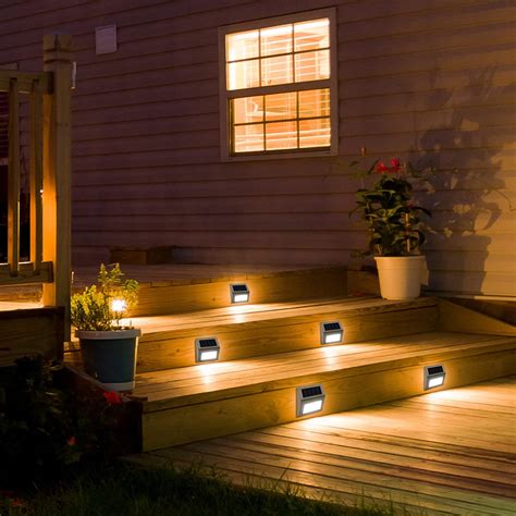 LED Solar-Powered Deck Lights – Best Solar Lighting