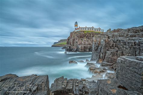 Neist Point Lighthouse - Neist Point Lighthouse And Coastal Cliffs ...