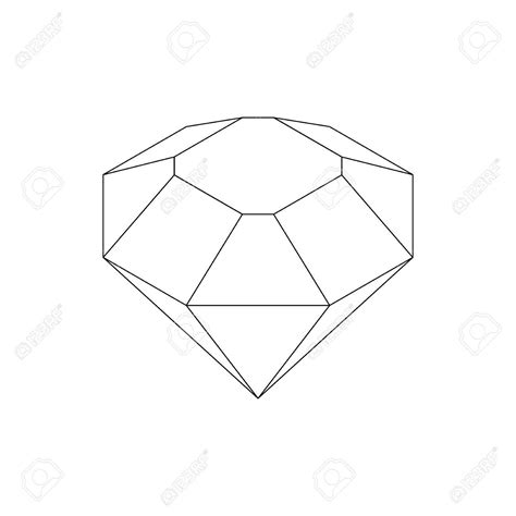 3d Diamond Drawing at GetDrawings | Free download