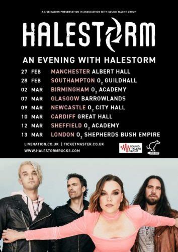 HALESTORM announce special “An Evening With” tour dates – VELVET THUNDER