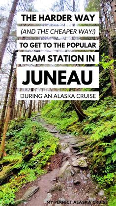 The more difficult but cheaper way to get to the Alaska tram in Juneau ...