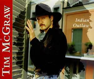 Tim McGraw Indian Outlaw UK CD single (CD5 / 5") (184104)