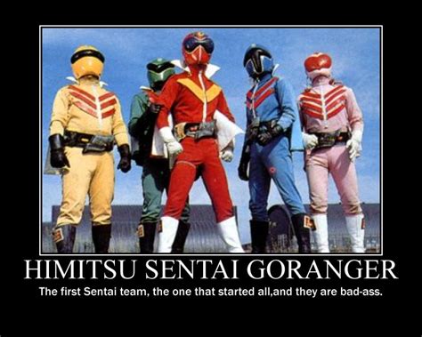 Himitsu Sentai Goranger poster by DevintheCool on DeviantArt