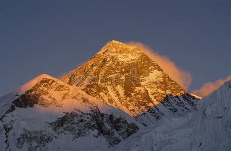 Everest peak stock image. Image of alpinist, peak, danger - 187947