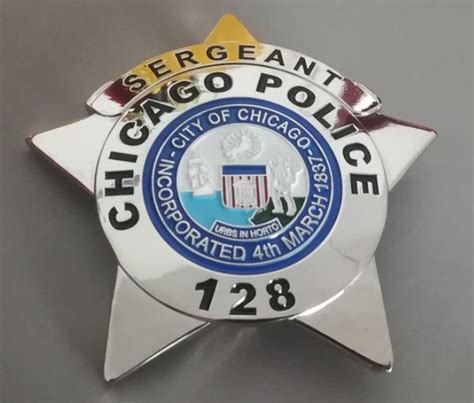 Badge Sergeant Chicago PD - Hollinsigne