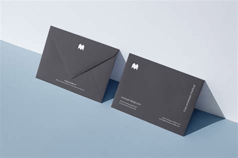 Free C6 Envelope Mockup | Mockuptree