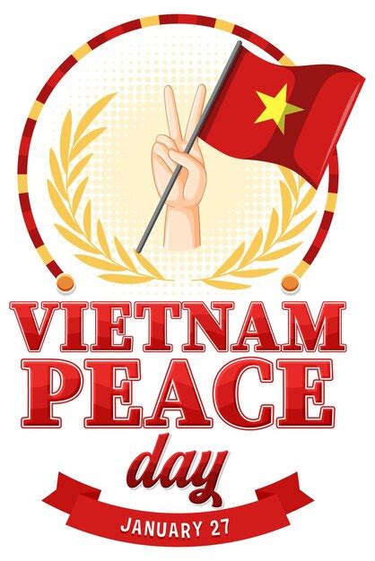 Free Vector | Vietnam peace day banner