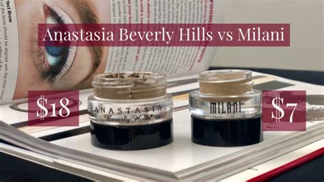 anastasia beverly hills dip brow pomade dupe - JennySue Makeup