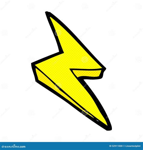 Cartoon Lightning Bolt Symbol Vector Illustration | CartoonDealer.com #37012524