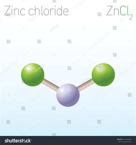 Zinc Chloride Zncl2 Structural Chemical Formula: เวกเตอร์สต็อก (ปลอดค่าลิขสิทธิ์) 1696844440 ...