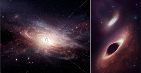 Galaxy merger with mysterious presence of supermassive black hole
