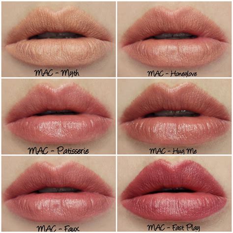 MAC Permanent Nude & Neutral Lipstick Swatches & Review Part One - Lani ...