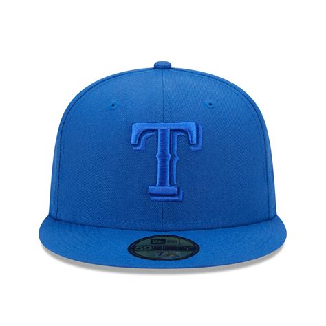 New Era Texas Rangers Royal Blue Tonal 59FIFTY Fitted Hat