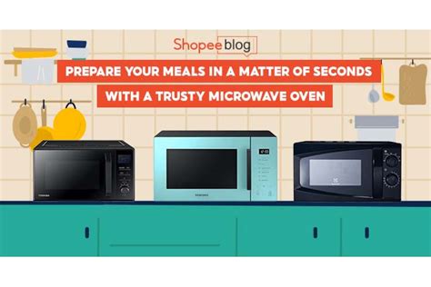 Best Microwave Ovens_Banner | Shopee PH Blog | Shop Online at Best Prices, Promo Codes, Online ...