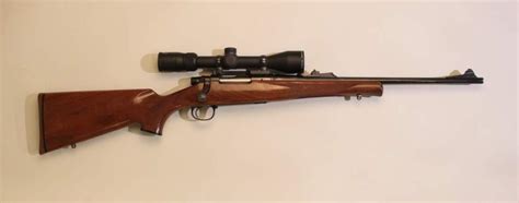 Lot - Remington, Model Seven bolt action rifle with scope,