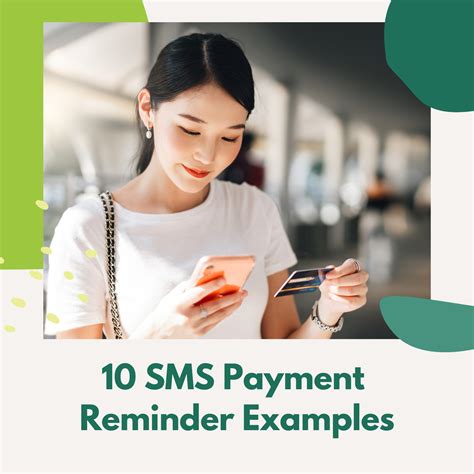 10 SMS Payment Reminder Examples