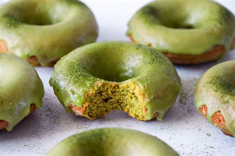 Matcha Donuts - The Tasty K