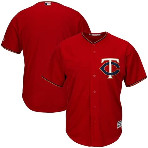 Youth Minnesota Twins Majestic Red Alternate Cool Base Team Replica Jersey