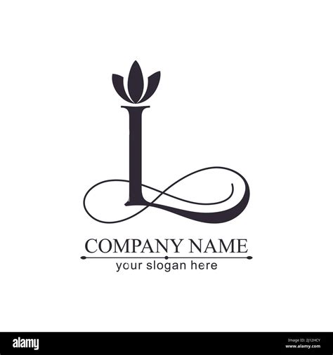 L logo or monogram. L Letters of the alphabet Initials. Beautiful logo design for company ...