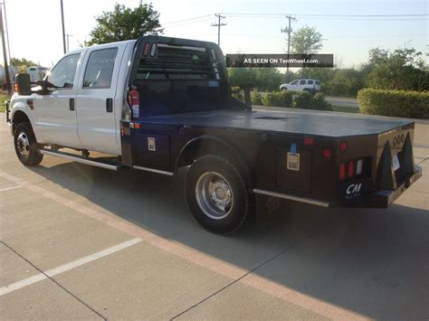 2010 Ford F350 Crewcab 4x4 Flatbed Dually