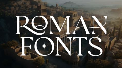 28 Roman Fonts That Would Blow Your Mind! | HipFonts