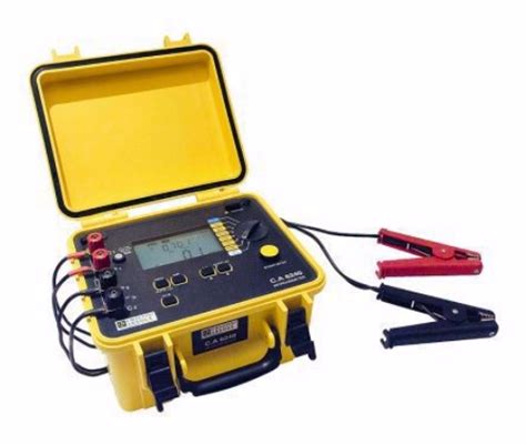 electricalDirect by learninglounge.com. Chauvin Arnoux CA6240 Micro-ohmmeter